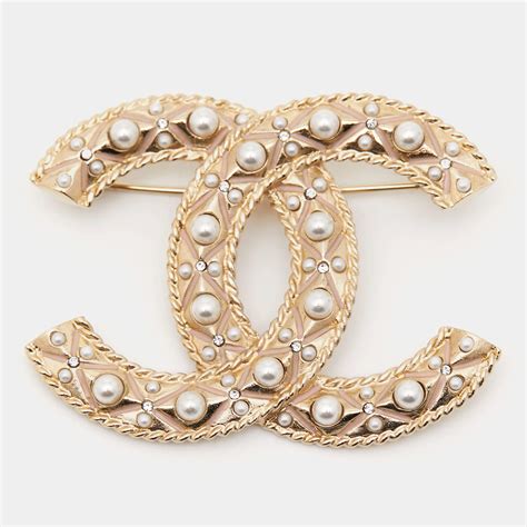 faux Chanel brooch